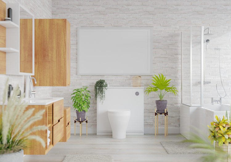 Baño limpio sin químicos tóxicos