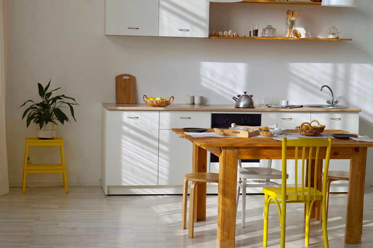 Cocina limpia y saludable