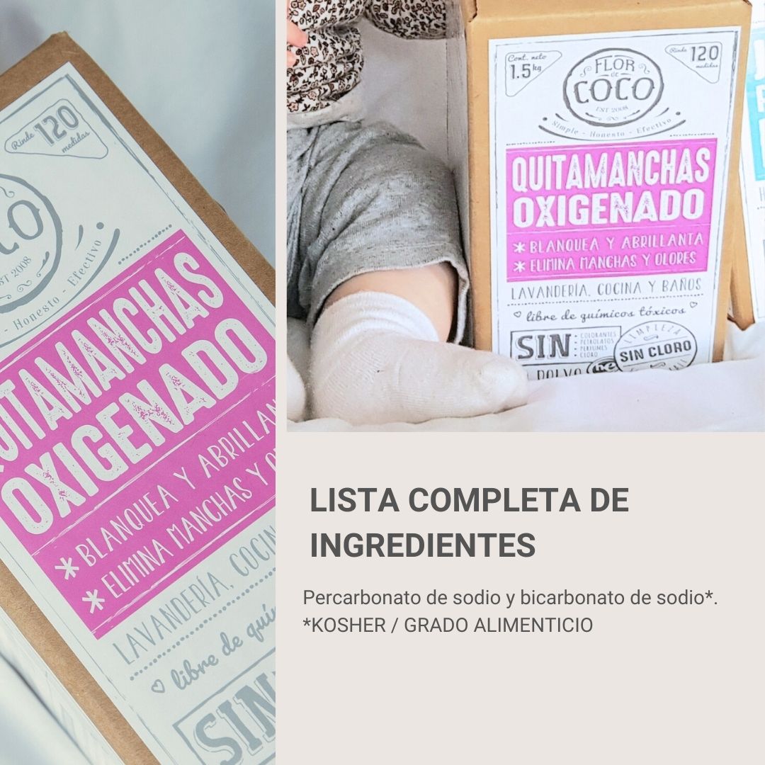 Quitamanchas Oxigenado Natural 1.5kg