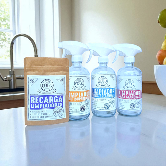 Kit LIMPIADORES - Botella de PLÁSTICO