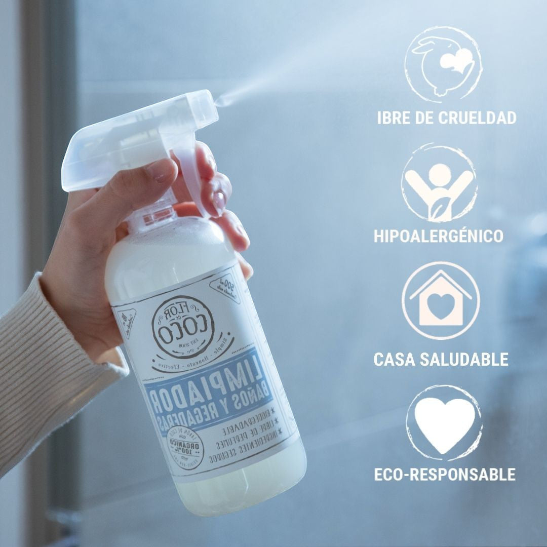 Kit LIMPIADORES - Botella de VIDRIO