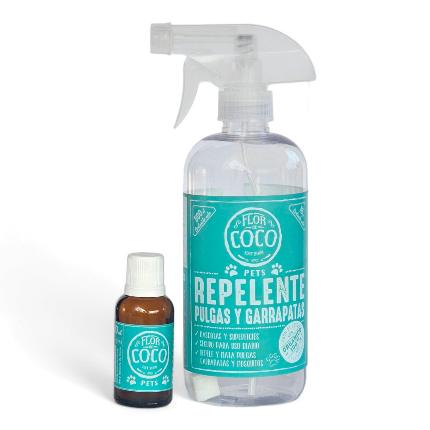 Repelente Pulgas y Garrapatas Natural