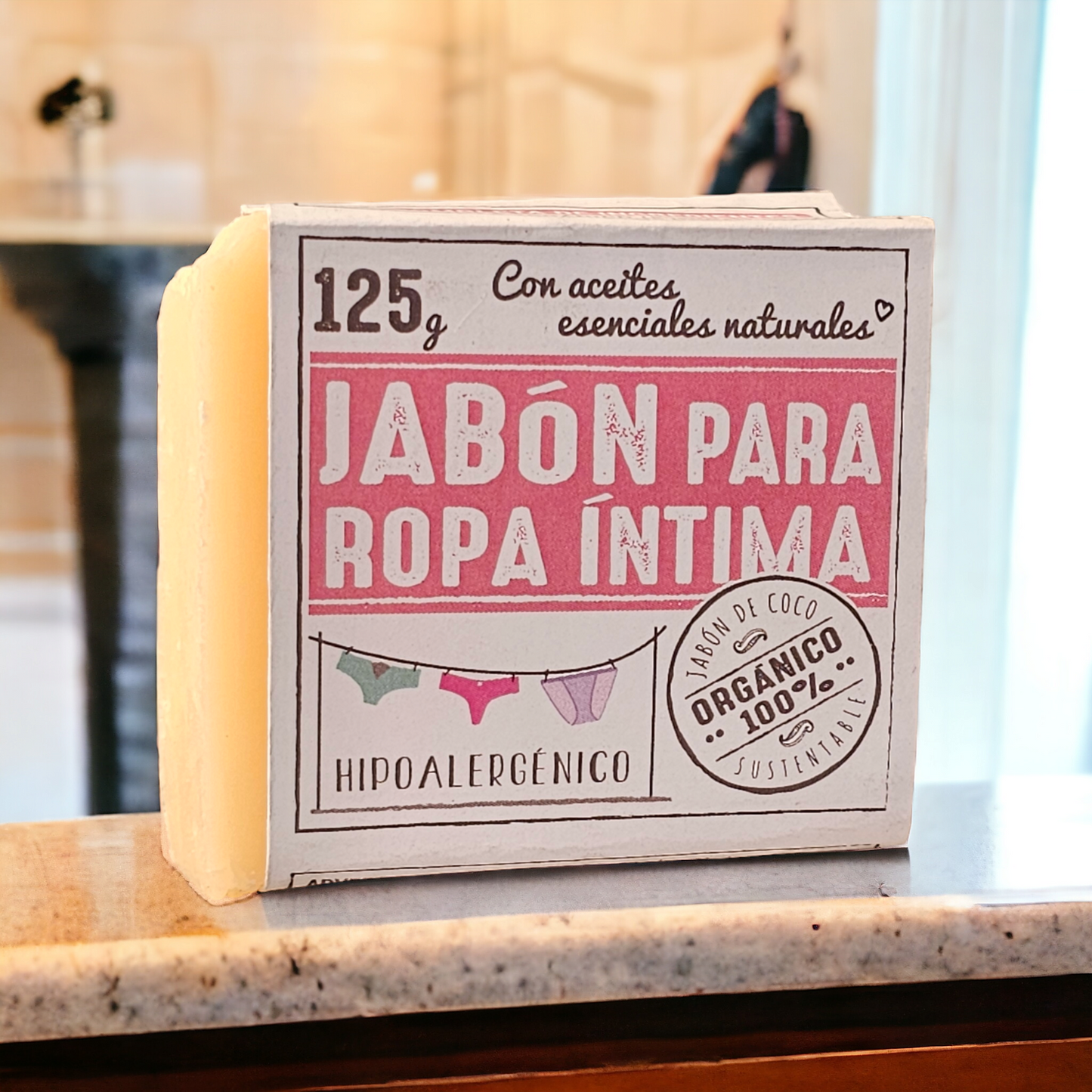Jabón para Ropa Íntima Orgánico