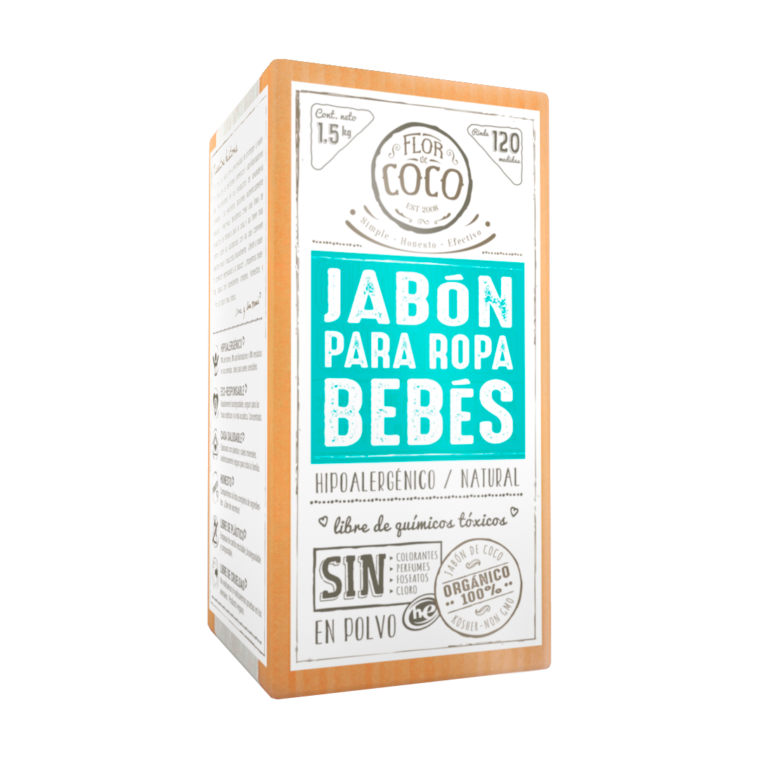 Jabón para Ropa de Bebé 1.5kg
