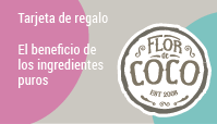 Tarjeta de regalo FLOR DE COCO