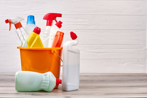 Disruptores endócrinos en productos de limpieza para la casa