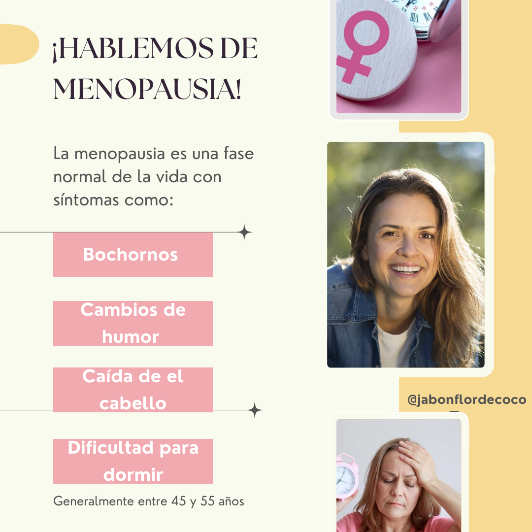 ¡Hablemos de menopausia!