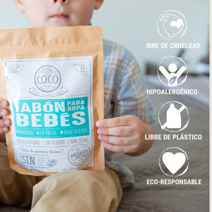 Jabón para Ropa de Bebé 250g