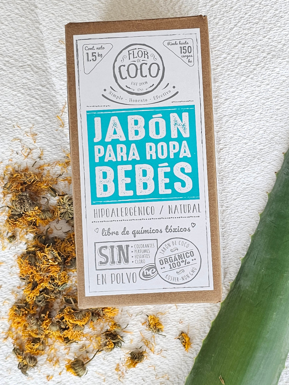 En la foto: Jabón para Ropa de Bebé 1.5kg