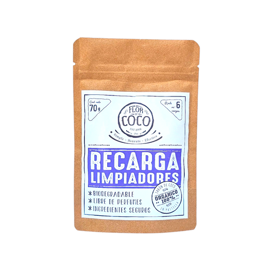 6 RECARGAS para Limpiadores Orgánicos