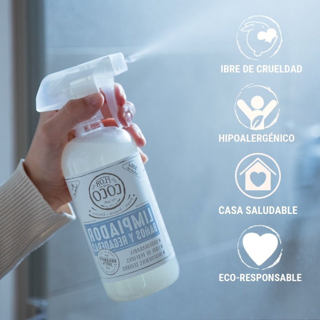 Limpiador para Baños y Regaderas ORGÁNICO