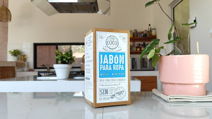 Jabón para Ropa Natural 1.5kg | 75 Cargas