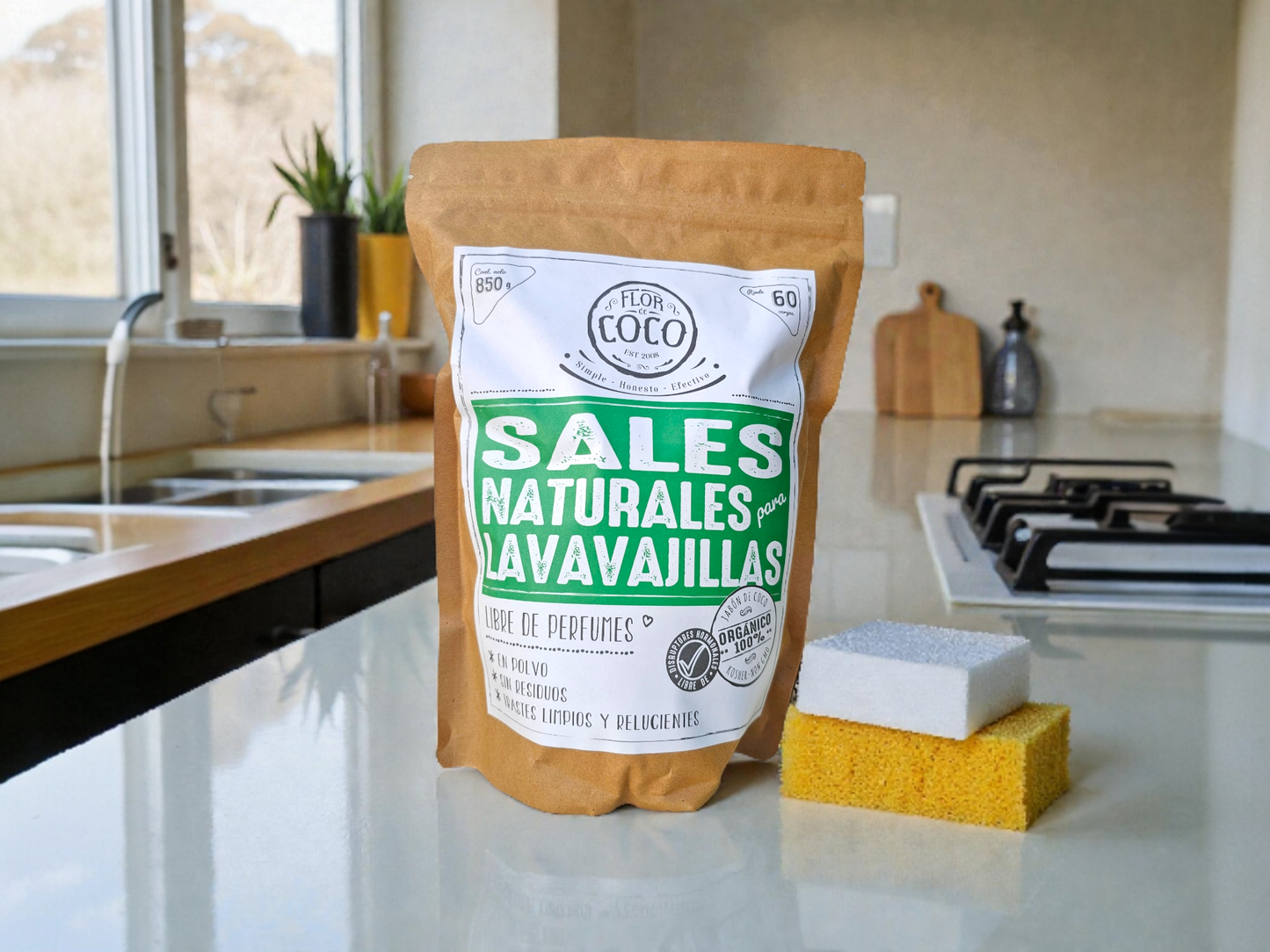 Sales para Lavavajillas Natural