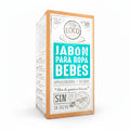 Flor de Coco natural baby clothes soap, 1.5kg powder, hypoallergenic and free of toxic chemicals, with organic coconut, calendula, and aloe vera.