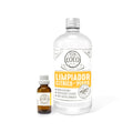 Flor de Coco natural citrus floor cleaner with organic coconut soap and essential oils. Biodegradable and safe.