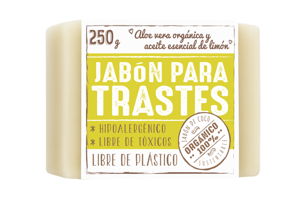 Jabón para Trastes ORGÁNICO en Barra