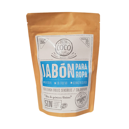 Jabón para Ropa Natural 250g | 12 Cargas