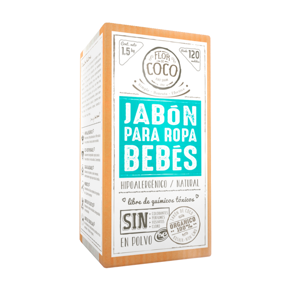 Jabón para Ropa de Bebé Natural 1.5kg