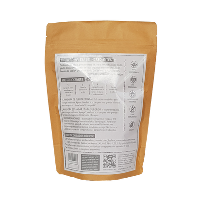 Jabón para Ropa Natural 250g | 12 Cargas